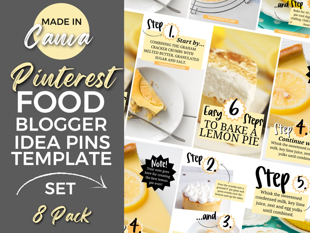 Idea Pins, Idea Pin Template, Pinterest Template, Pinterest Idea Pins