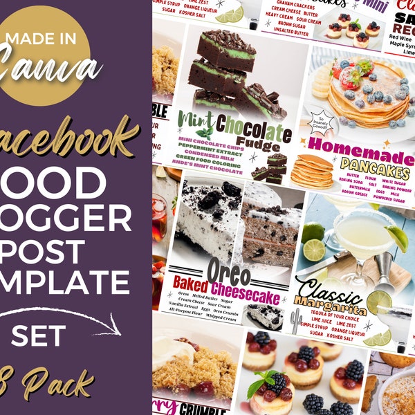 Facebook Template, Facebook Canva Template, Facebook Post Template, Facebook Templates, Bold Template, Facebook Template Canva, FB Group