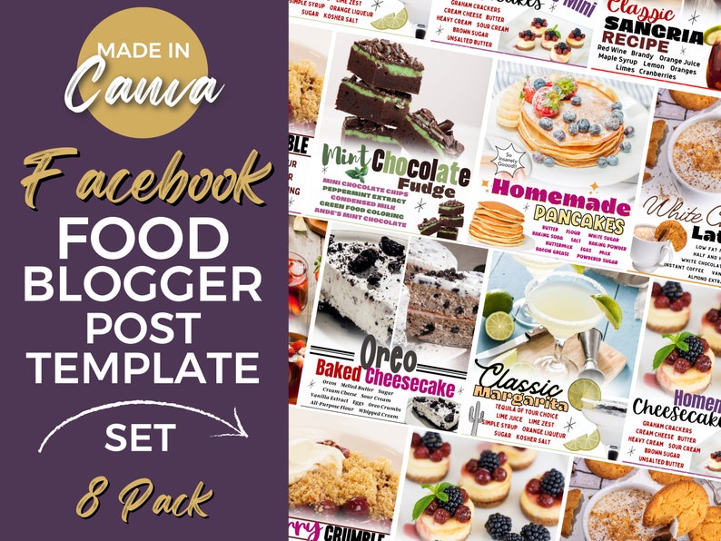 Facebook Template, Facebook Canva Template, Facebook Post Template, Facebook Templates, Bold Template, Facebook Template Canva, FB Group image 1