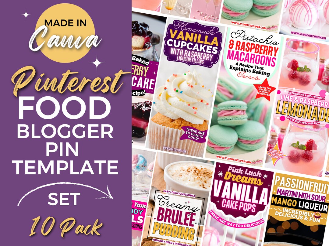 10 Pinterest Templates, Pinterest Pin Templates, Pinterest Templates ...