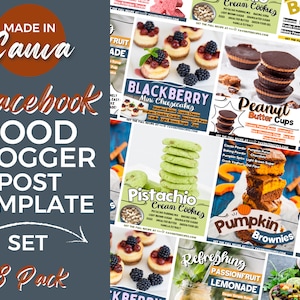 Facebook Template, Facebook Canva Template, Facebook Post Template, Facebook Templates, Bold Template, Facebook Template Canva, FB Group