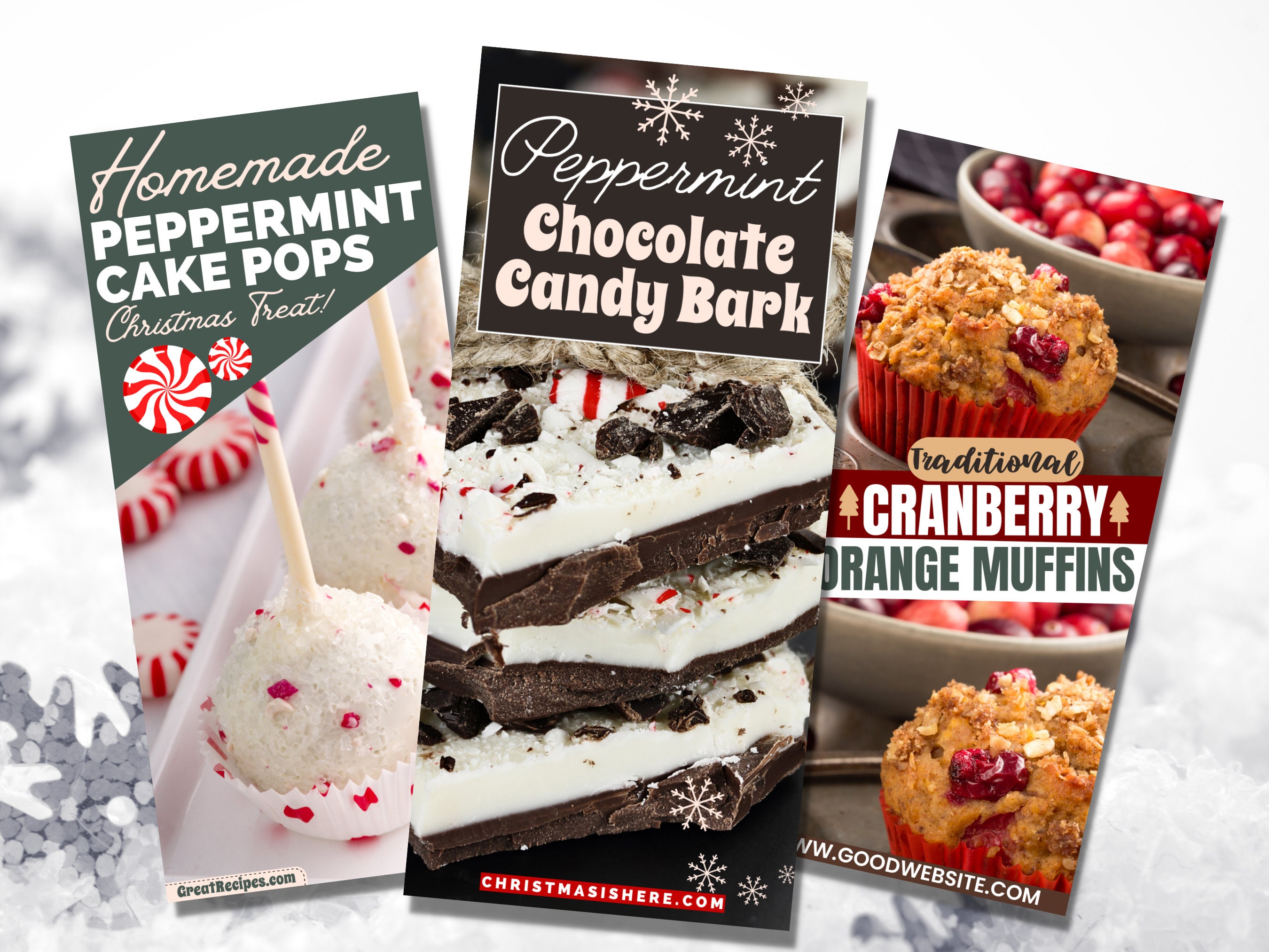 Pinterest Templates, Christmas Pinterest Templates, Pinterest Pin ...
