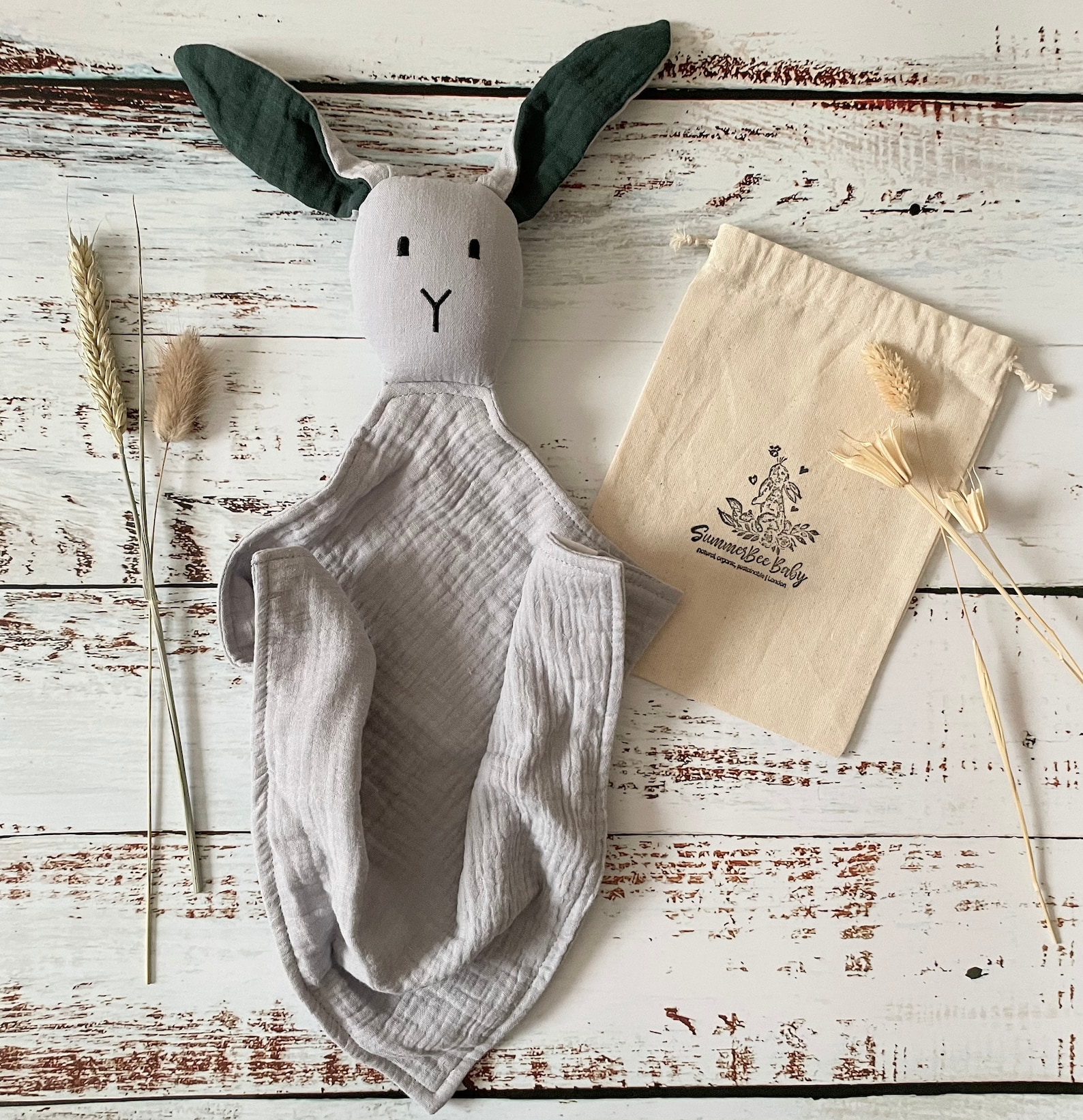 Baby Blanket With Bunny Head Bunny Blanket Newborn Etsy