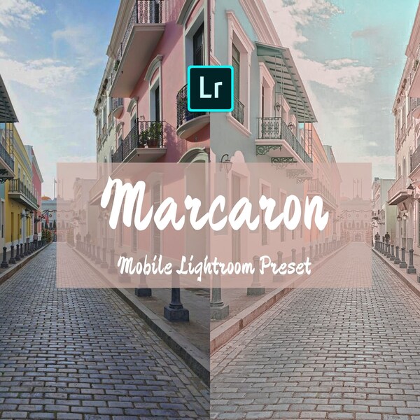 Mobile Lightroom Presets, iPhone Preset, Vsco Instagram Filter, DNG Presets, Macaron Cream Colorful Cute Sweet Blogger Influencer Presets