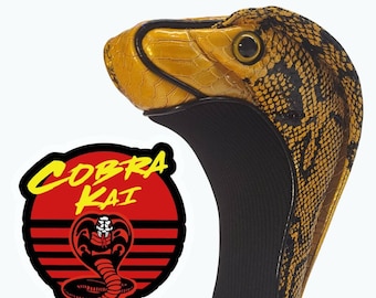 Golf Headcover, Father's Day Golf Gifts, Golf Humor, Cobra Kai Inspired, Present for golfer, Unique Golf Gifts