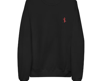 BSD Black / Red Ffleece Samurai Sweatshirt