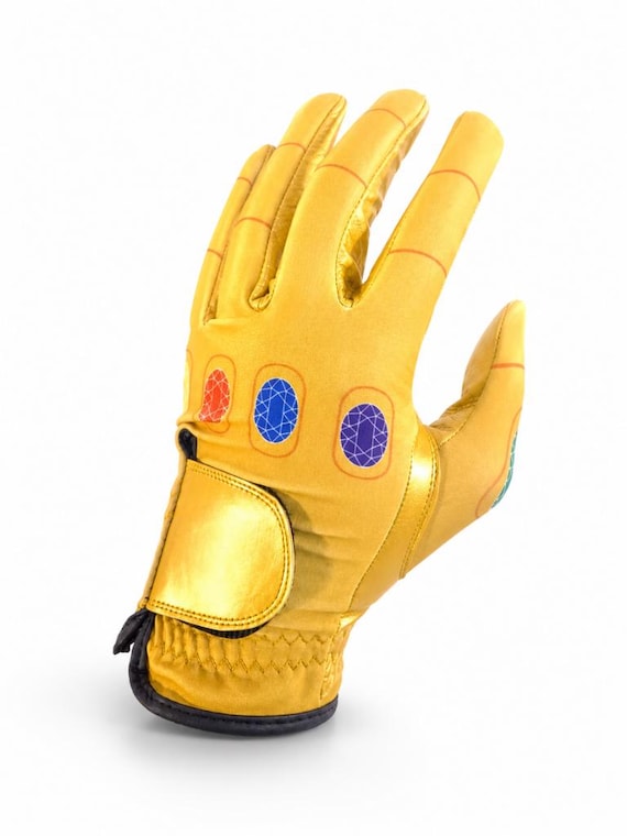 ゴールデングローブ Golf Glove, Golden Armored Golf Glove, Cabretta Leather, Unique