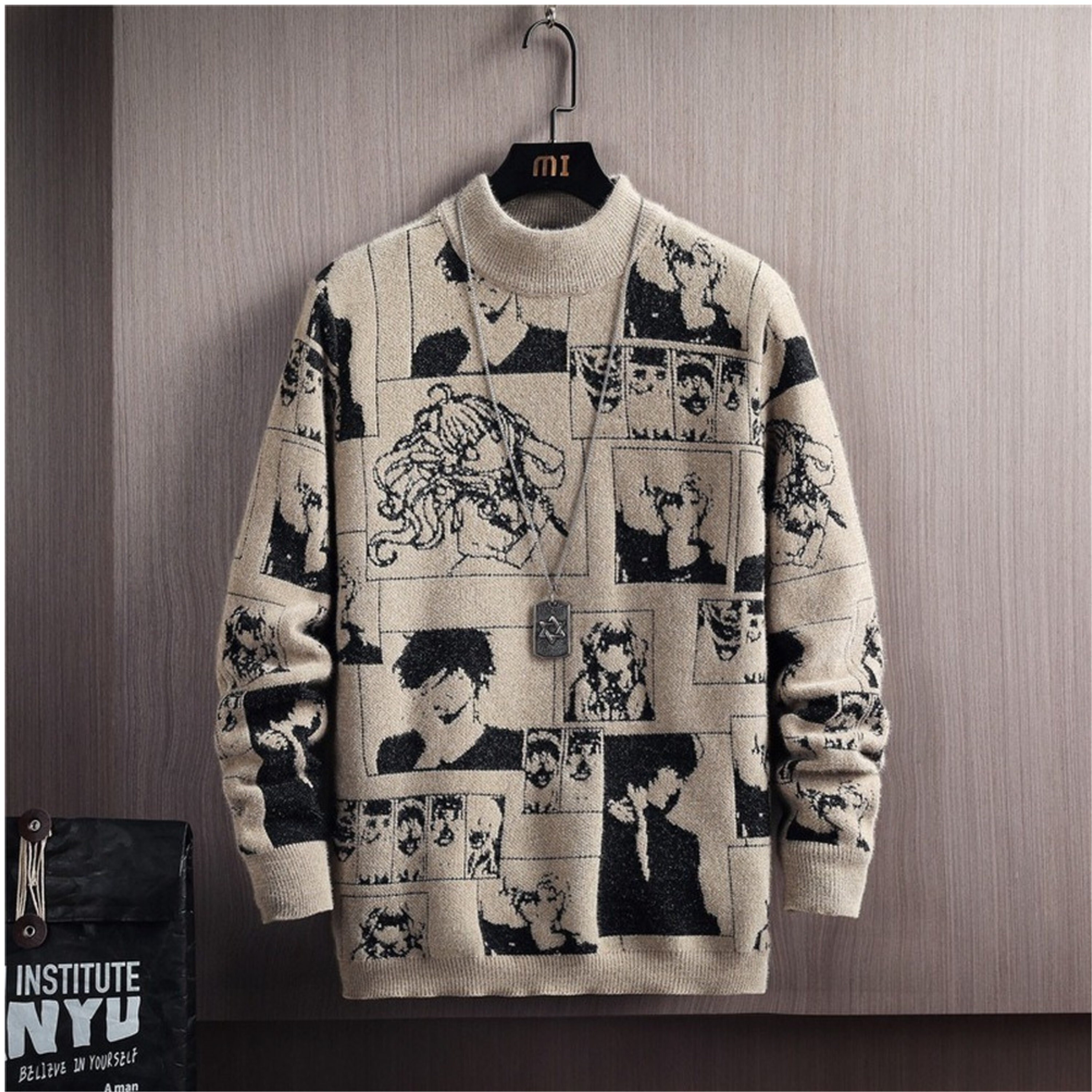 Anime Knit Sweater  Pullovers  AliExpress