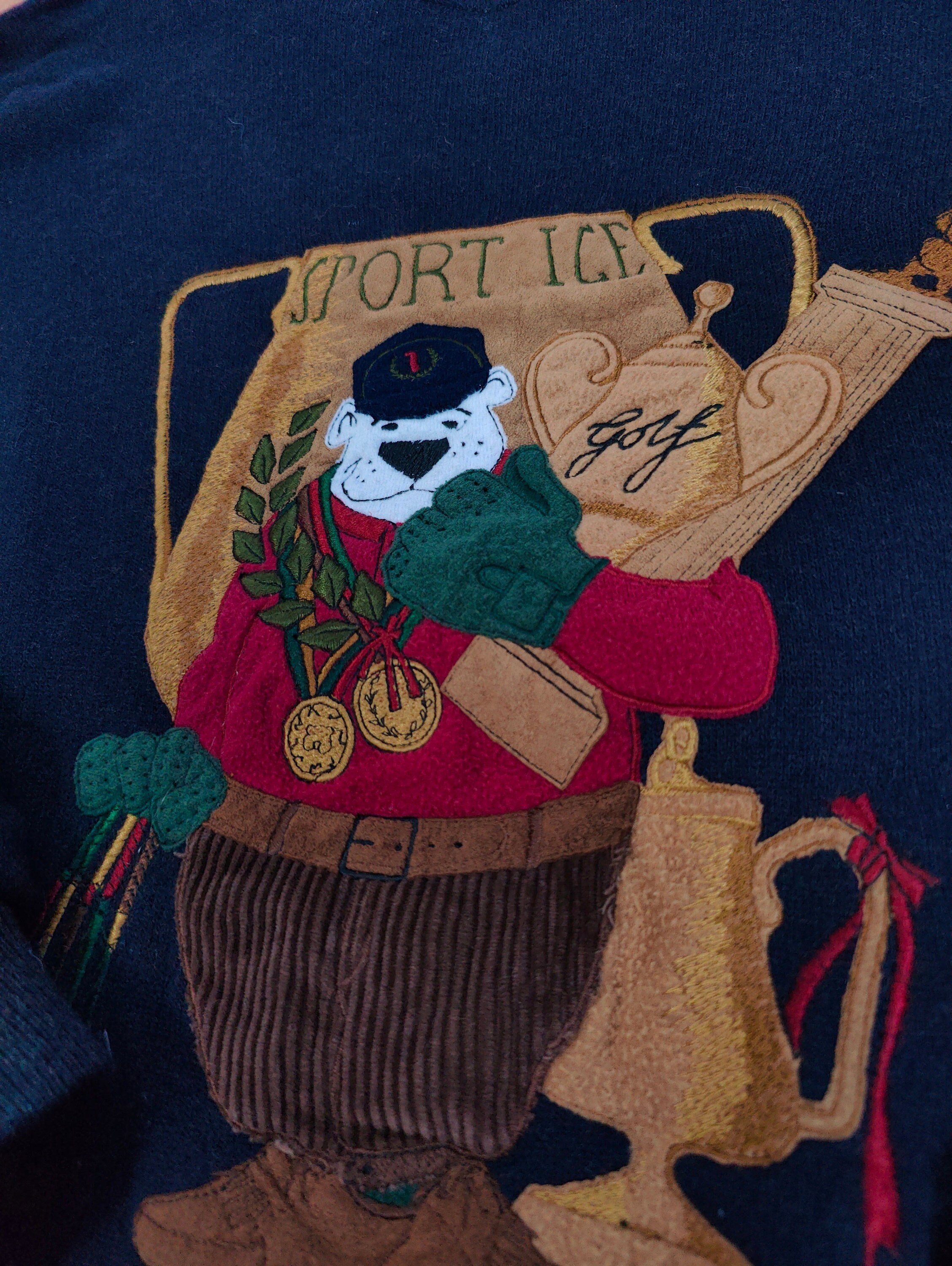 The Sport Ice Iceberg Bear Sweater | Vintage 90s Wool Blend