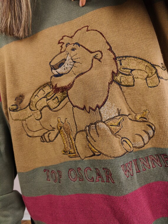 The Iceberg Lion King Sweater | Vintage 90s rare … - image 3