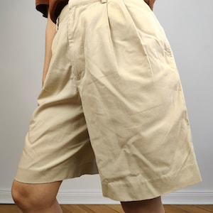 Ralph Lauren POLO GOLF tartan cotton shorts, men's size W34. cotton red type Vintage Second Hand