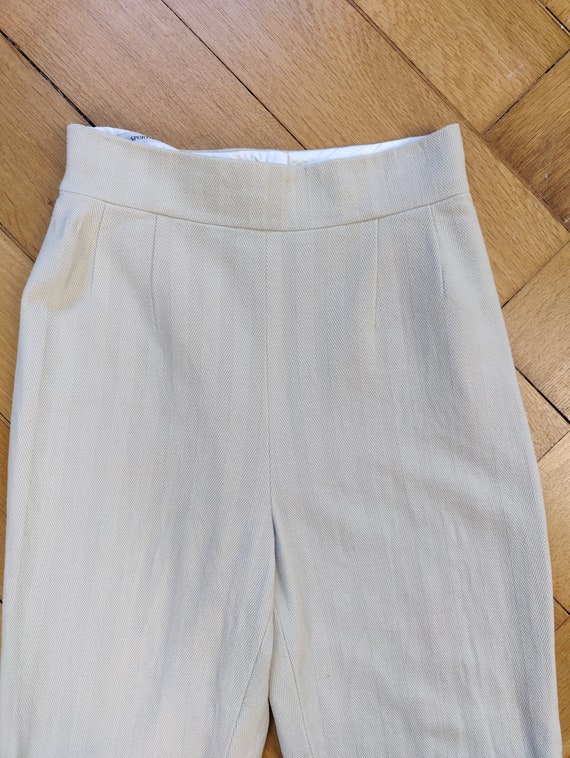 Vintage Sportmax by Max Mara wool trouser pants w… - image 6