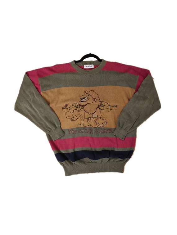 The Iceberg Lion King Sweater | Vintage 90s rare … - image 1