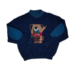 トップス 90s ICEBERG FELIX SWEATER トップス 90s ICEBERG FELIX SWEATER Iceberg Vintage Sweater