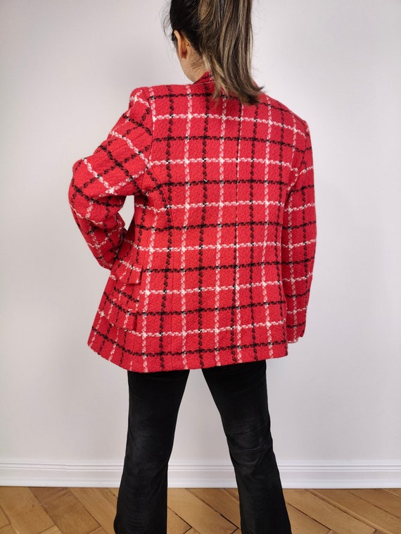 Blazer vintage black red online