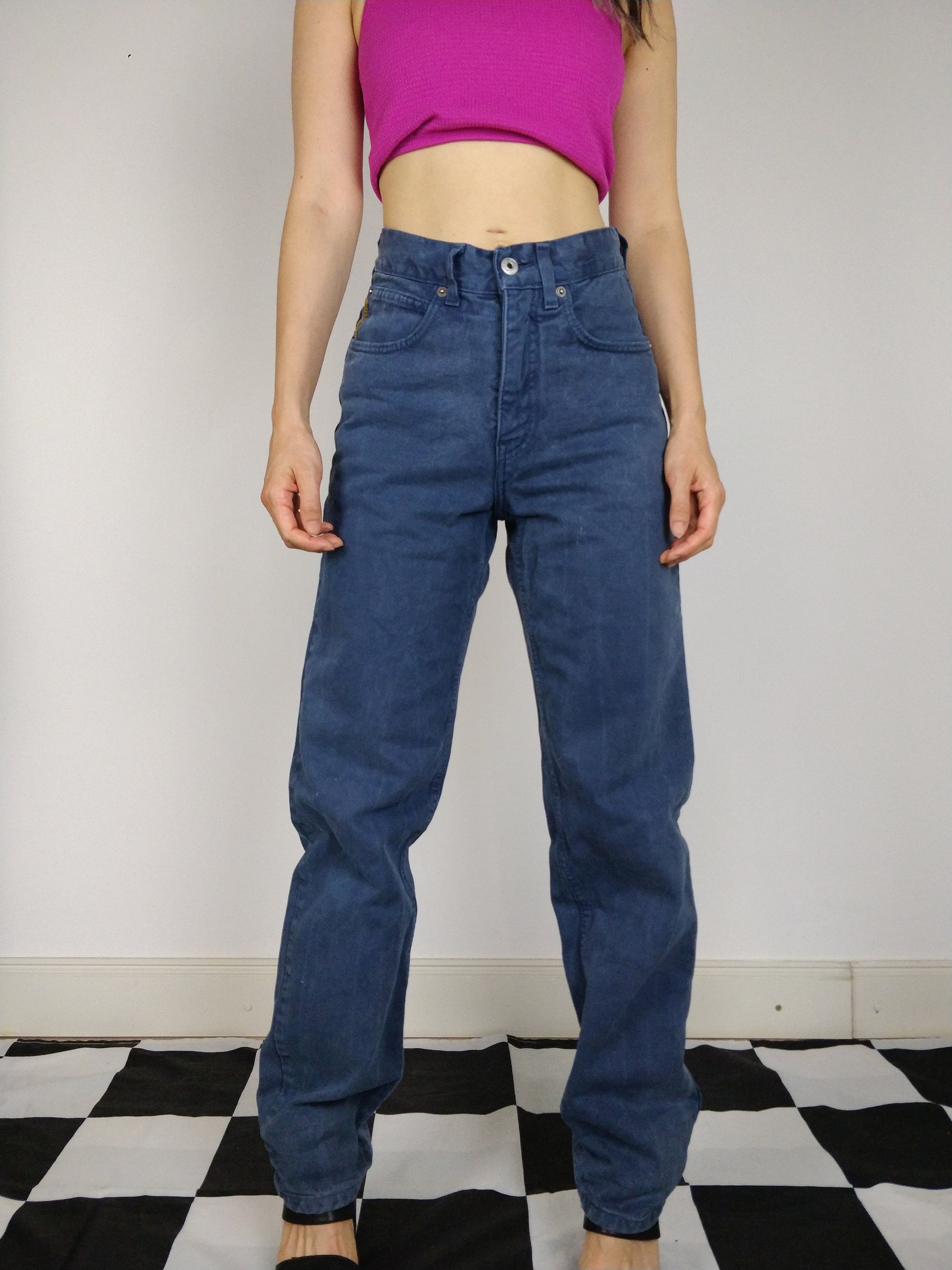 パンツ ^Dunst^ LINEAR STRAIGHT JEANS CLASSIC BLUE UDPA4C211B2 던스트 - Dunst