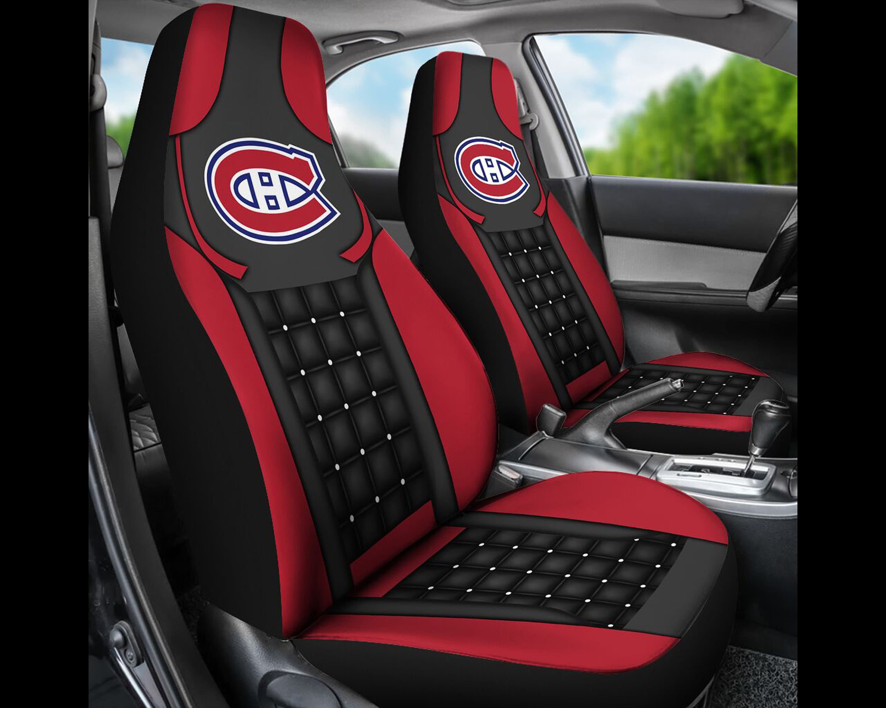 National Hockey League Montreal Canadiens Car Seat Covers 2 Etsy