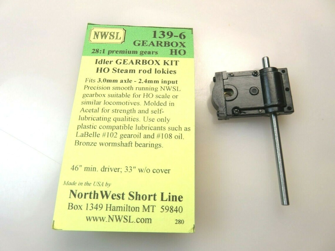 Northwest Short Line 1396 NWSL 0.3 Mod 281 Idler Gearbox Etsy