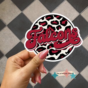 Adesivo Taglio Perfetto WinCraft NFL Adesivo Atlanta Falcons 10x10cm - Decalcomania In Vinile Per Tifosi Decorazione Auto - Foto 5