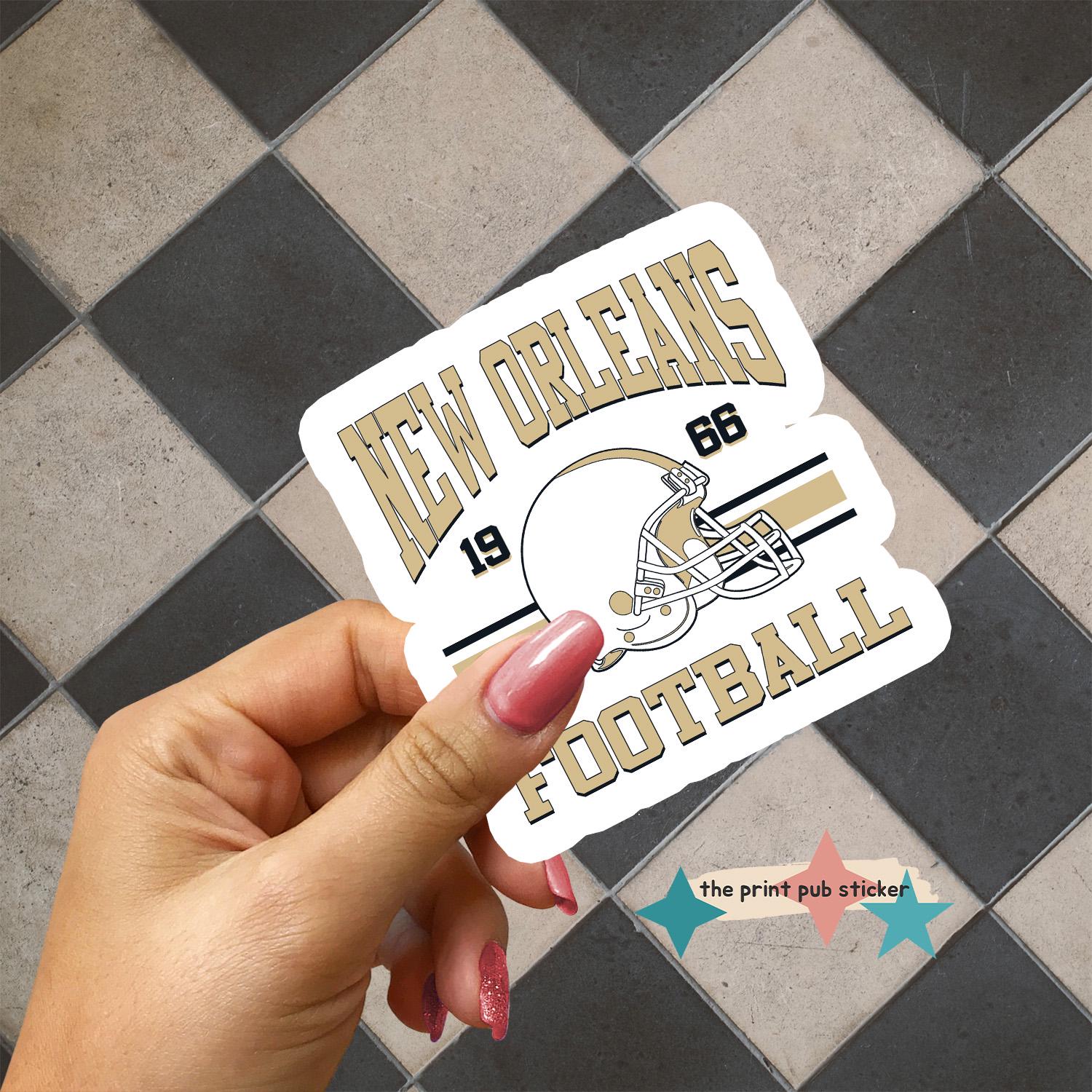 New Orleans Saints Decal Sticker | Window Sticker