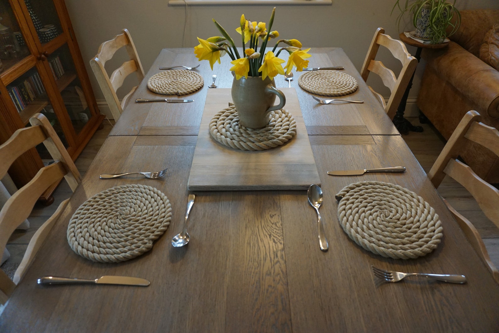 Placemat Rope Placemat UK Table Mat Table Pad Coaster Etsy