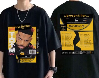 The Bryson Tiller 2024 Tour Shirt, Bryson Tiller Tour Shirt, Bryson Tiller 2024 Concert Tee, Bryson Tiller Fan Gift, Bryson Tiller Merch