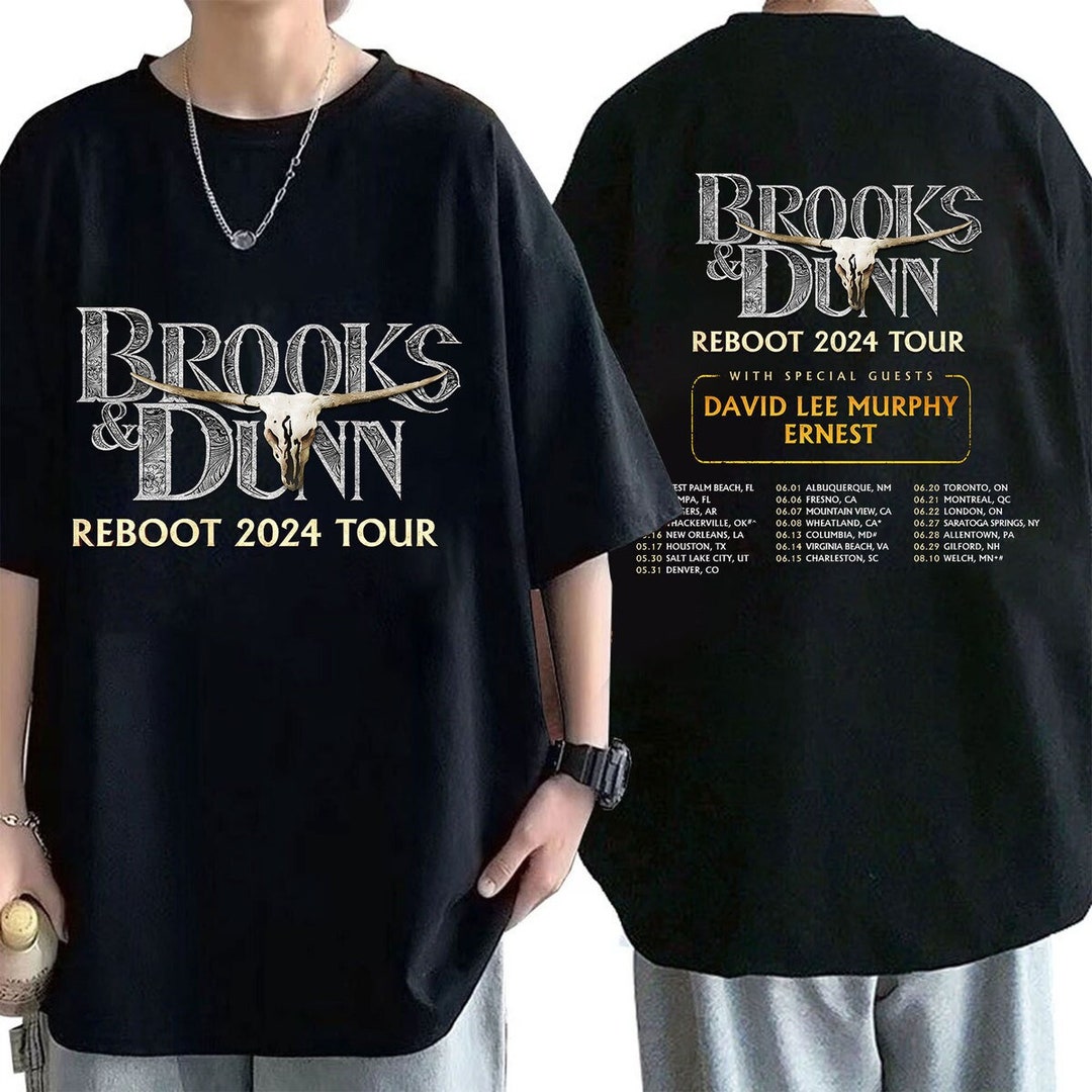 Brooks and Dunn the Reboot 2024 Tour Shirt, Brooks and Dunn 2024
