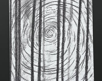 Void Forest original drawing print