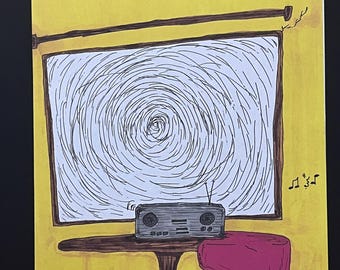 Radio Void original print
