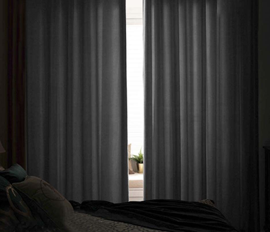 Grau samt Vorhänge für Wohnzimmer samt Vorhang Panels | Etsy