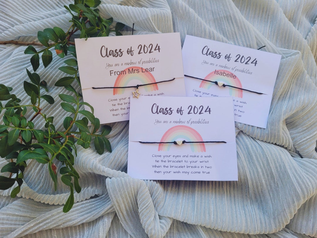 School Leavers Wish Bracelet Class of 2024 Make a Wish Bracelet for ...