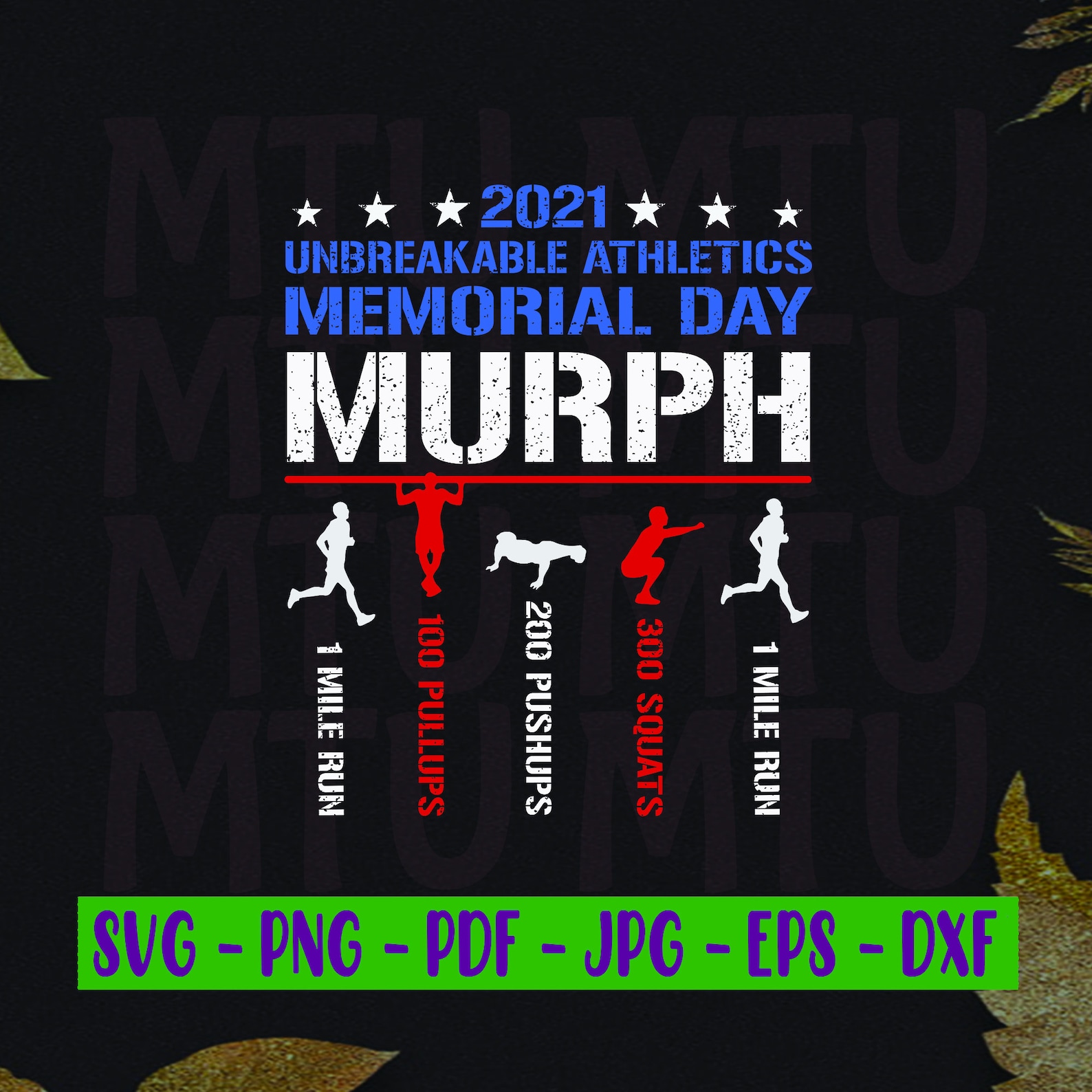 Murph 2021 American Patriotic Workout Challenge Memorial