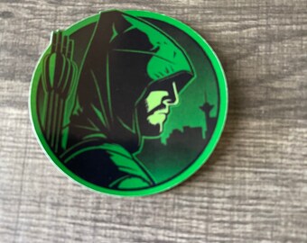 Green Arrow Animated Series Decal/Sticker Green Arrow Animated Series Decal/Sticker
