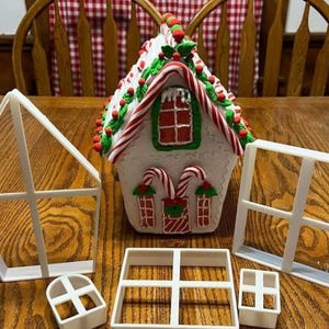 Extra groot | Peperkoekhuisje | Koekjes uitstekers | Fondant | Bakken | Klei | Vakantie