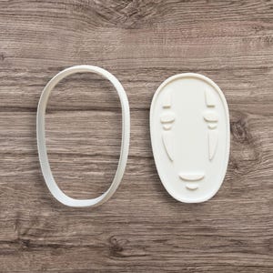 Ghibli Inspired | Cookie Cutter Set | Totoro | No Face | Kodama | Calcifer | 4 inch No Face