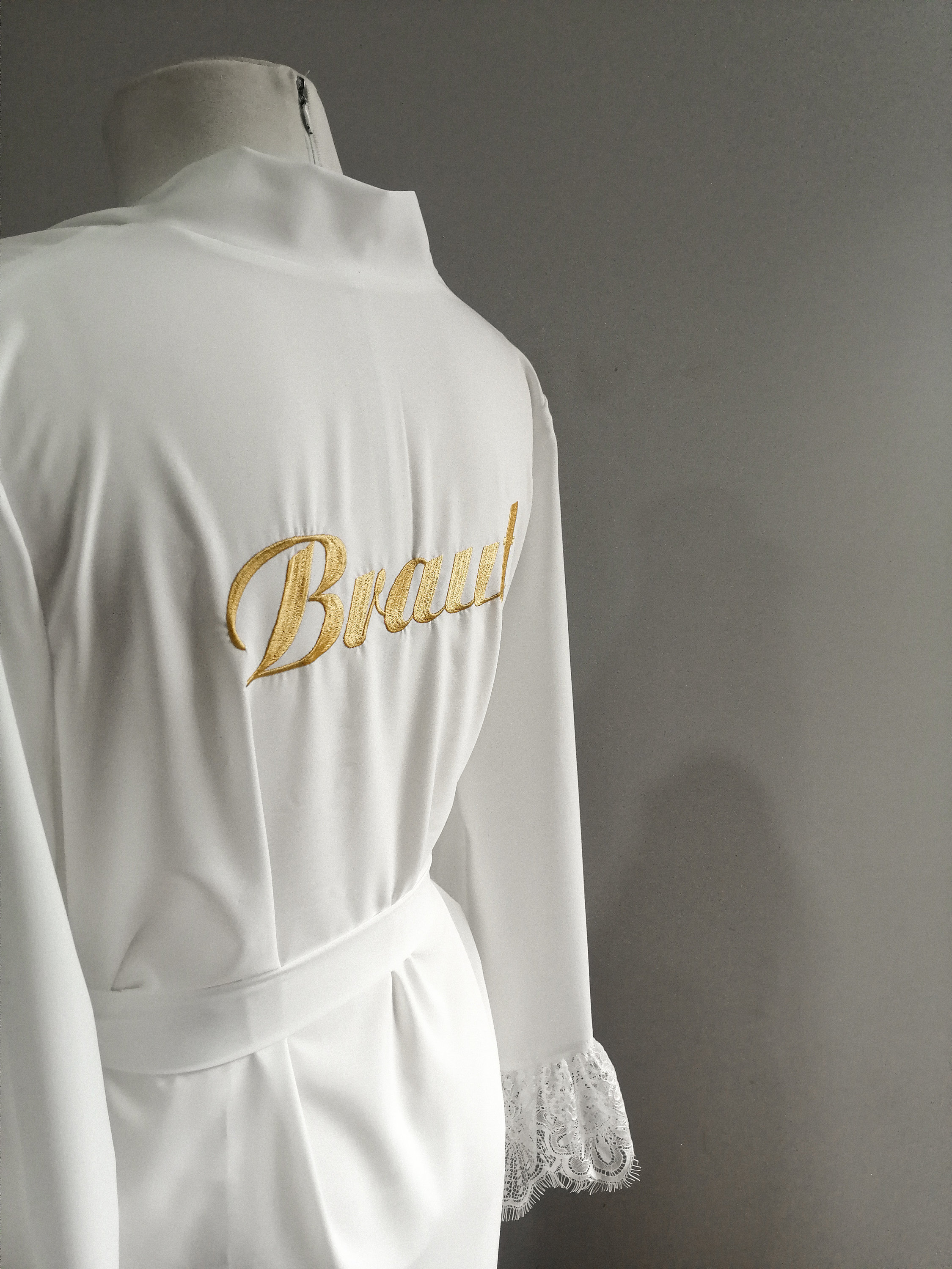 customized bride robe