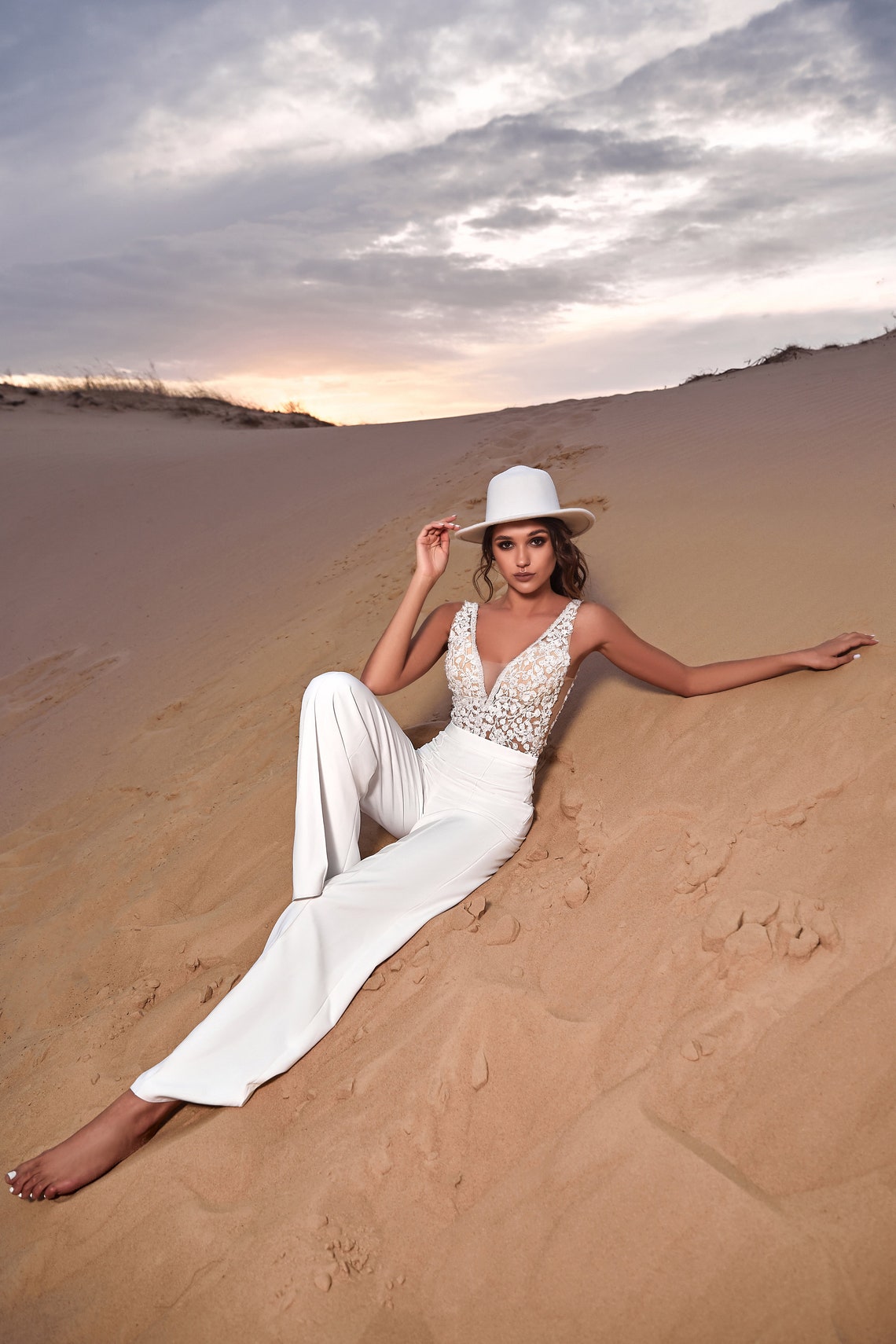 Wedding Bodysuit With Beads and Sequins Lace Bridal Bodysuit Etsy