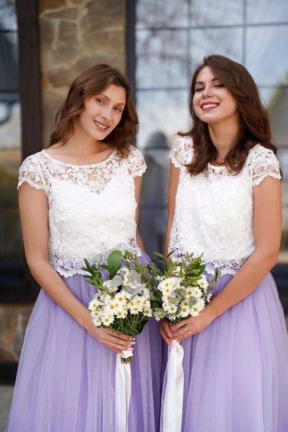 Ivory bridesmaid sales top