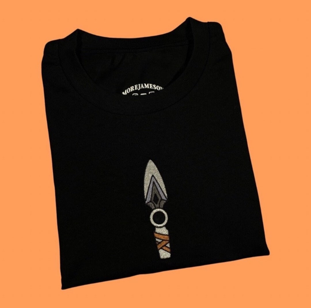 JETT KNIVES VALORANT Logo Gaming Merch embroidered Hoodie & Tshirts Etsy