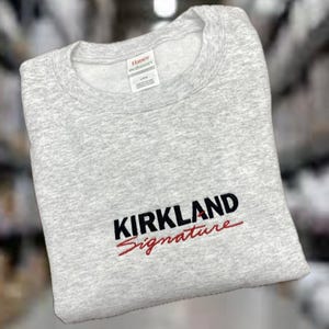T-shirt Kirkland Homme - Col Ras Du Cou Blanc - 100% Coton - Taille L