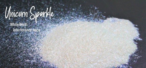Unicorn Sparkle Mica Pigment Powder: Vegan Shimmer for Resin, Snow Globes, Nail Polish, Soap