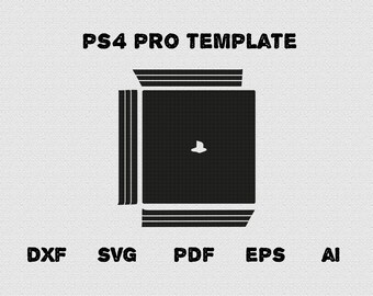 Download Ps4 Vector Template Etsy