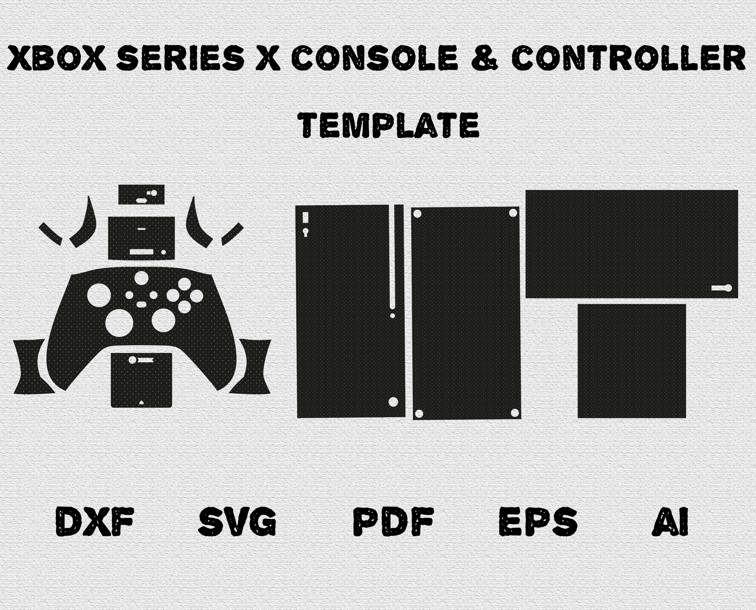 xbox controller skin template