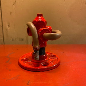 Miniature fire hydrant