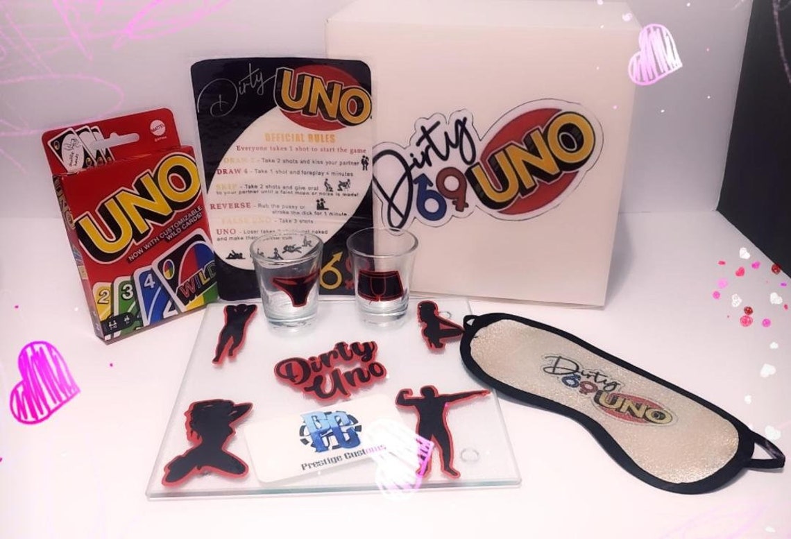 Adult Dirty Uno Game Etsy