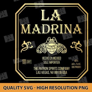 La Madrina Svg, Diseño de camiseta española, Archivo de corte para Silhouette, Archivo Svg para Cricut, Camiseta divertida SVG, Camiseta patronal Svg, El padrino Png