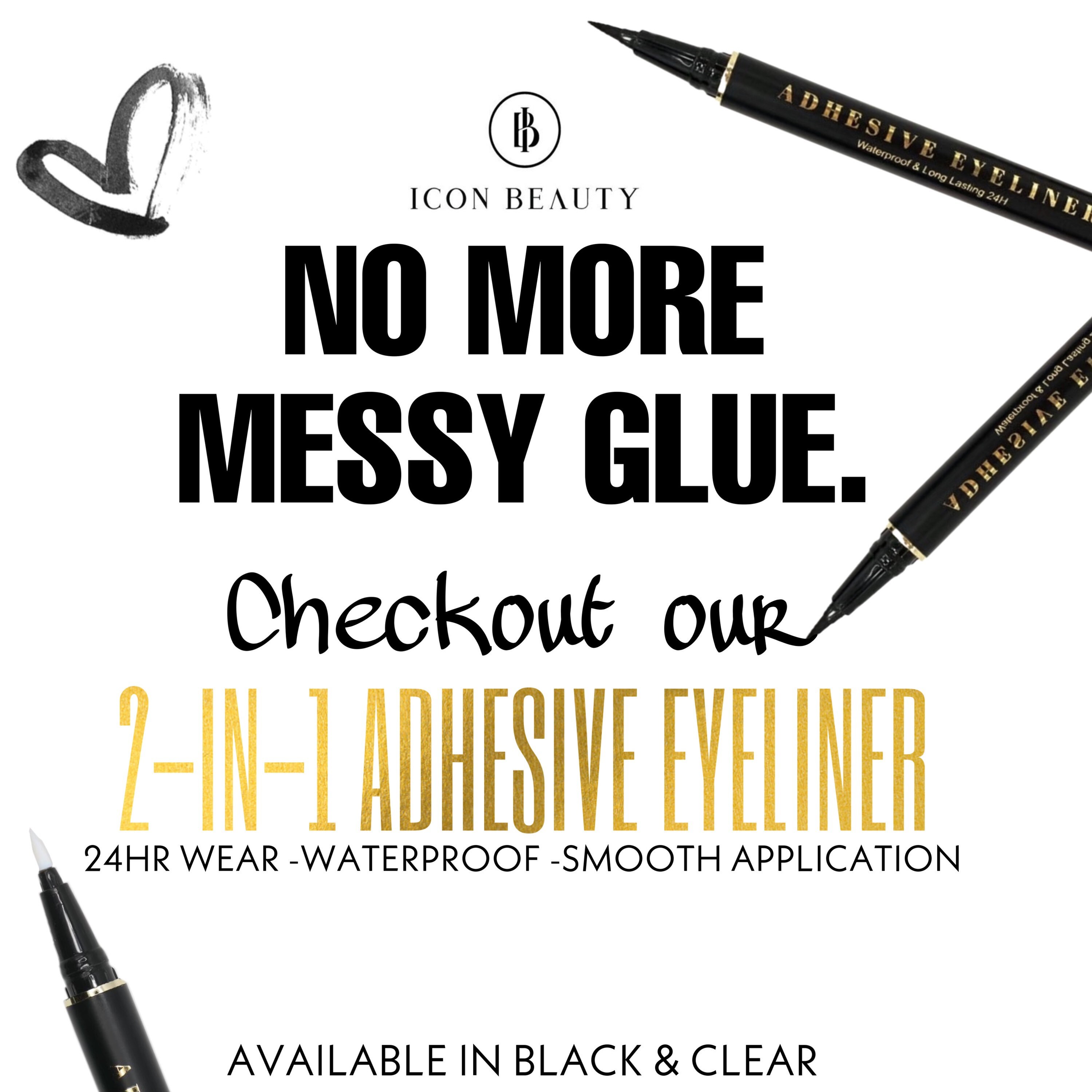 Adhesive eyeliner cheap