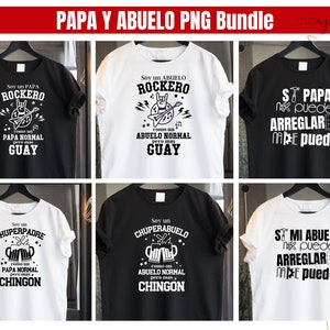 Dia del Padre Svg-bundel, Spaans Svg-bestand, gesneden bestand voor silhouet, Spaans christelijke SVG, Mejor Abuelo SVG, Mejor Papa Svg, digitaal bestand