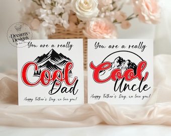 Cool Dad Card, Birthday Card, Father's Day Gifts, Gifts for Him, Cool Grandpa, Gift for Dad, Funny Gifts for Dad, Cool Uncle Birthday Gift