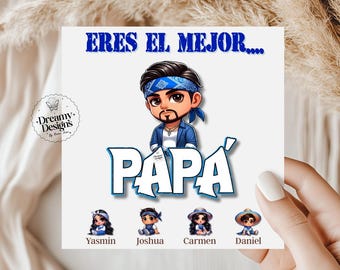 CUSTOM Papá Chingon Chicano Card, Birthday Card, Father's Day Gifts, Gifts for Her, Regalo para Papa, Dia del Padre, Father's Day Funny Card